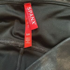 Spanx Faux Leather Leggings